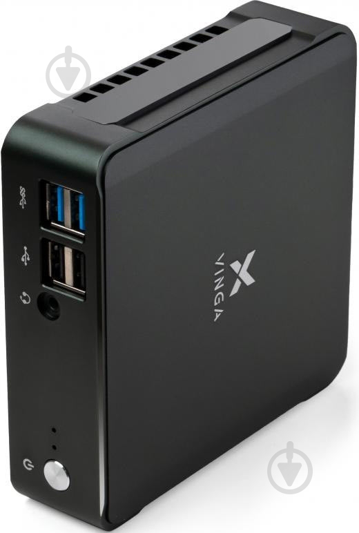 Компьютер Vinga Mini PC V650 (V65010310U.8256) black - фото 3
