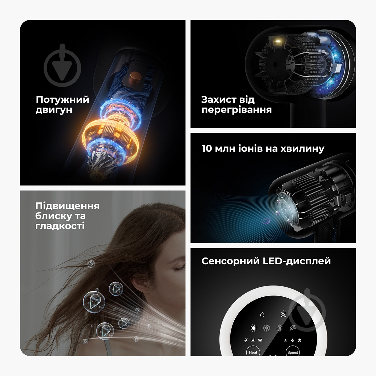 Фен JIMMY F7 White - фото 7