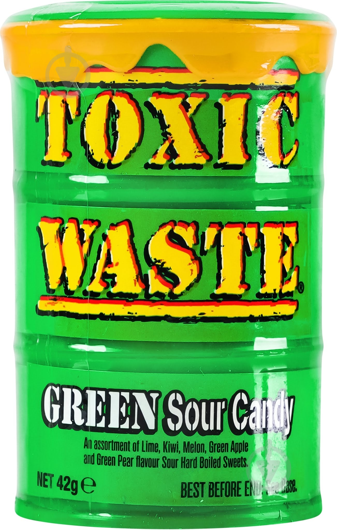 Конфеты Toxic Waste Зеленая бочка 42,5 г - фото 2 Конфеты Toxic Waste Зеленая бочка 42,5 г - фото 2