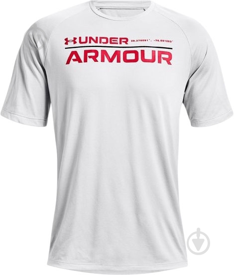 Футболка мужская Under Armour 1370538-014 р.S white - фото 4