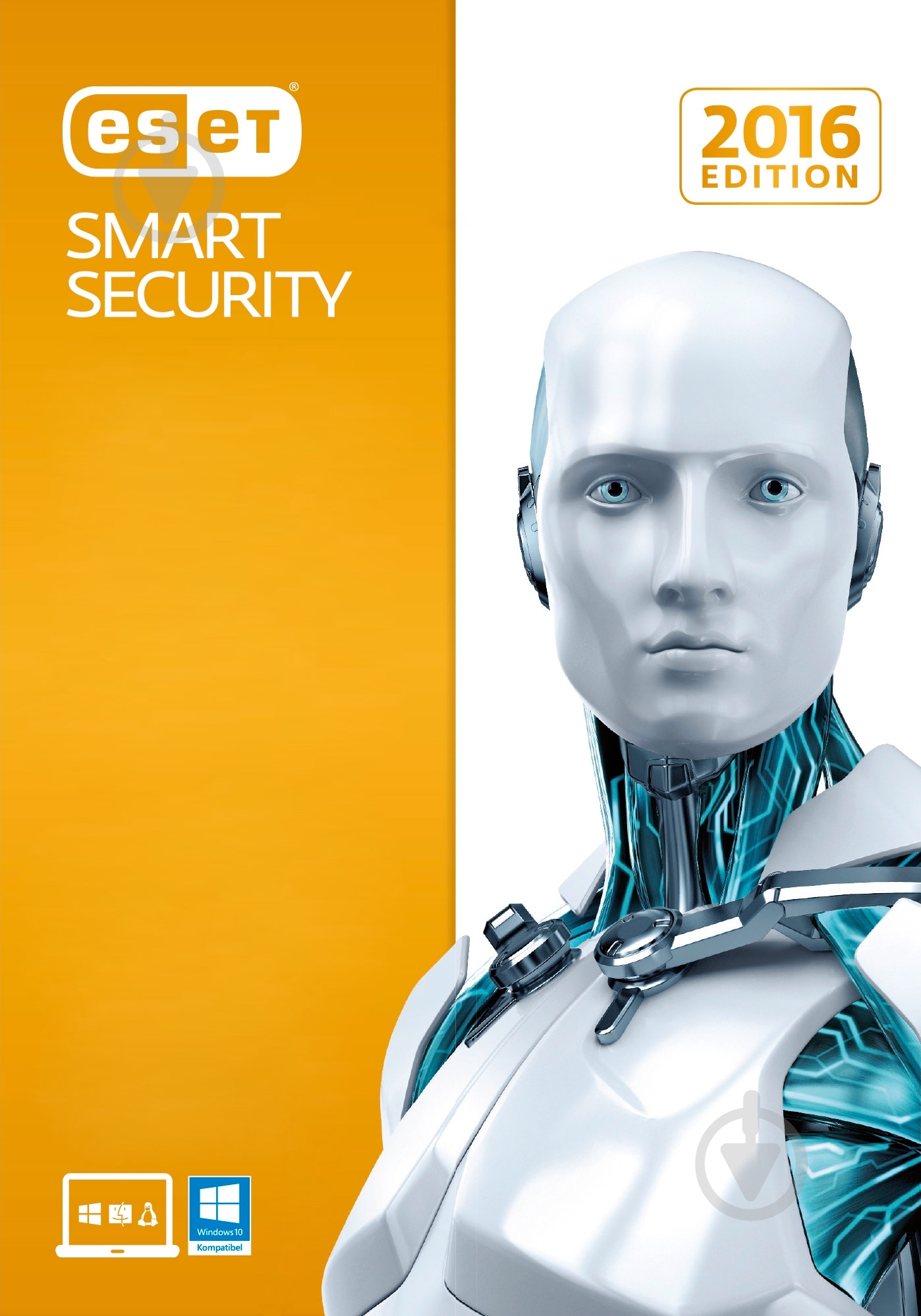 Антивирус ESET Smart Security 9 2 года 3 ПК - фото 1