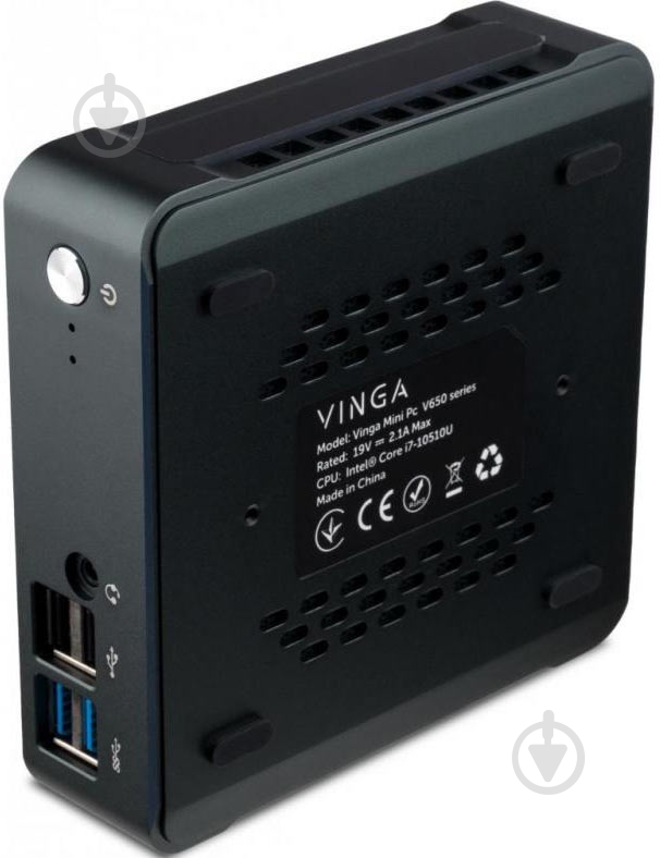 Компьютер Vinga Mini PC V650 (V65010510U.161T) black - фото 4 Компьютер Vinga Mini PC V650 (V65010510U.161T) black - фото 4