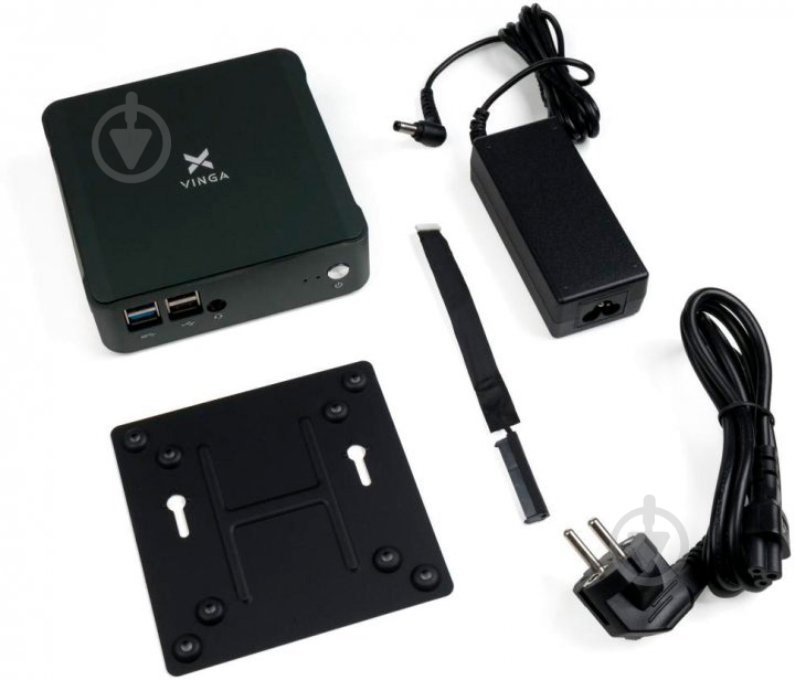 Неттоп Vinga Mini PC V650 (V65010310U.8512) black - фото 5