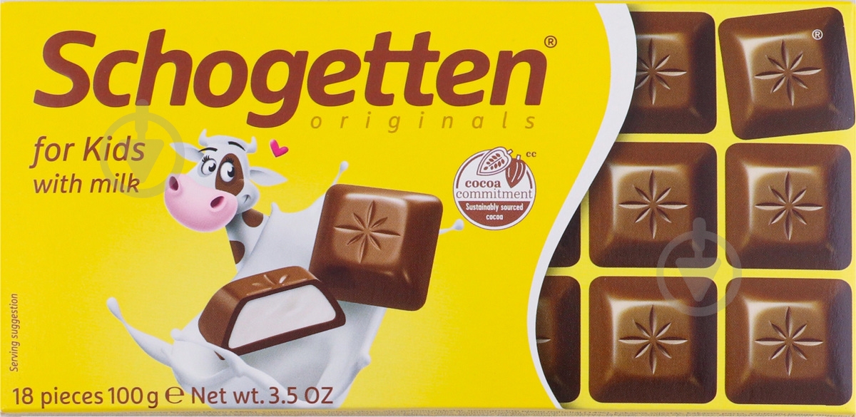 Шоколад Schogetten for Kids 100 г - фото 1