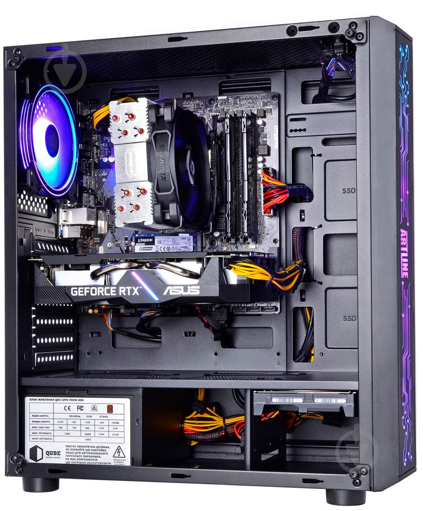 Комп'ютер Artline Gaming (X68v15) black - фото 8