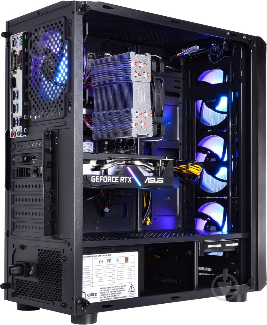 Компьютер персональный Artline Gaming (X68v17) black - фото 7