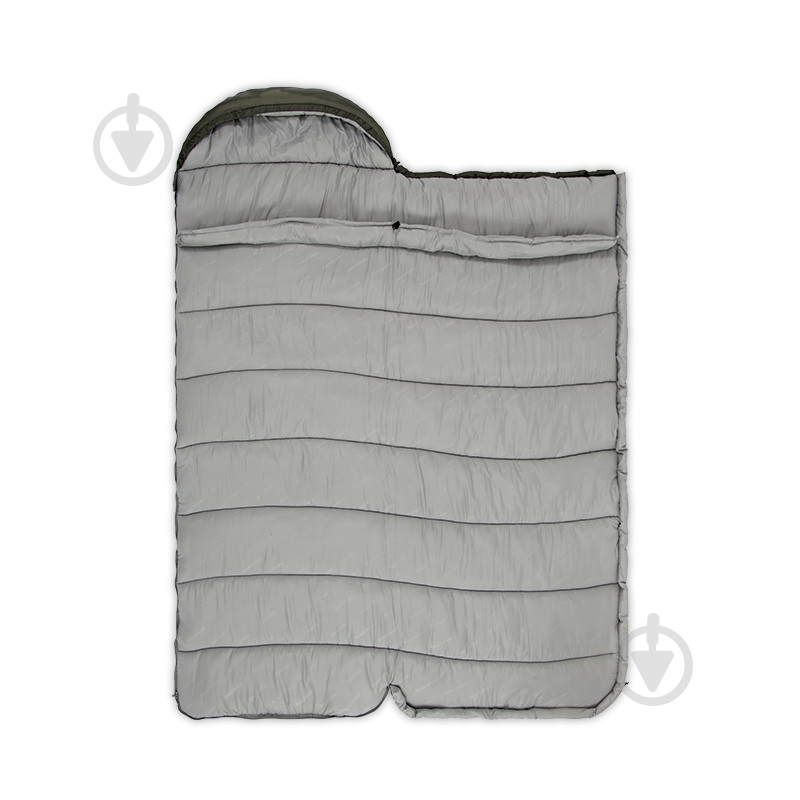 Спальник Naturehike с капюшоном U350S NH20MSD07 (-3°C) правый Темно-зеленый (6927595764329-R) - фото 2 Спальник Naturehike с капюшоном U350S NH20MSD07 (-3°C) правый Темно-зеленый (6927595764329-R) - фото 2