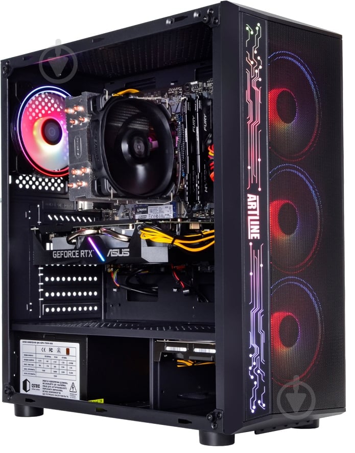 Компьютер персональный Artline GAMING (X68v17Win) black - фото 3