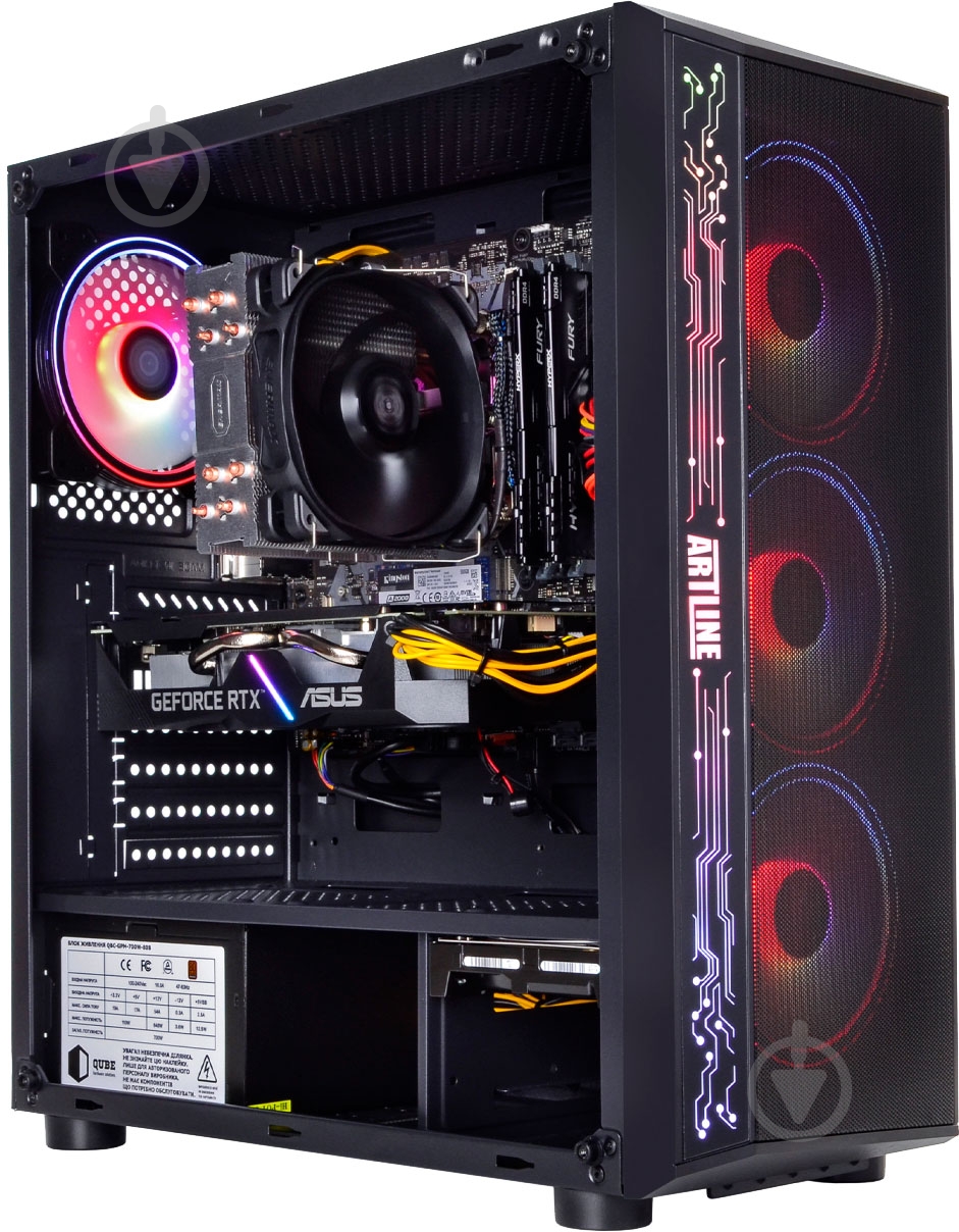 Компьютер Artline Gaming X68v14 (X68v14) black - фото 4