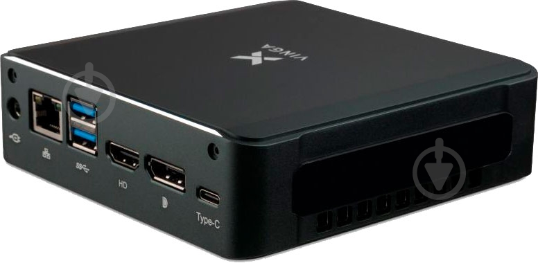 Компьютер Vinga Mini PC V650 (V65010310U.81T) black - фото 4