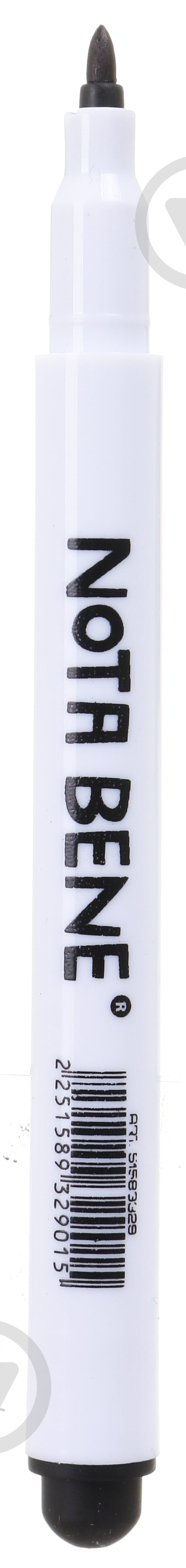 Маркер для CD-дисков Nota Bene 0,6 мм черный - фото 2