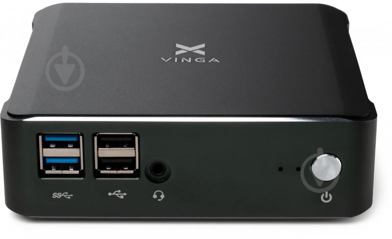 Неттоп Vinga Mini PC V600 (V6008145U.16256) black - фото 1 Неттоп Vinga Mini PC V600 (V6008145U.16256) black - фото 1