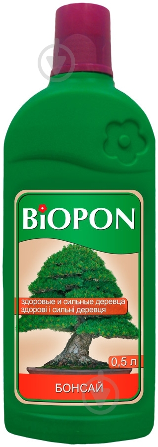 Удобрение минеральное BIOPON для бонсаев 500 мл - фото 1 Удобрение минеральное BIOPON для бонсаев 500 мл - фото 1