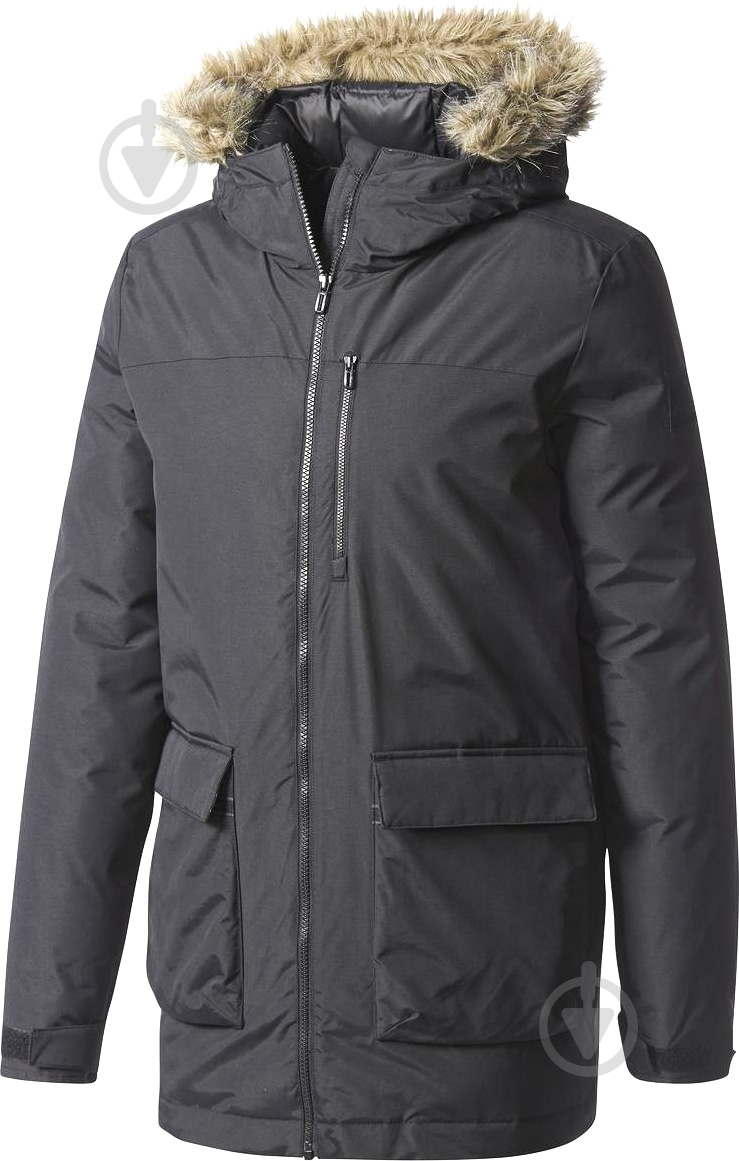 Куртка-парка чоловіча зимова Adidas XPLORIC Parka BS0980 р.L чорна - фото 8 Куртка-парка чоловіча зимова Adidas XPLORIC Parka BS0980 р.L чорна - фото 8