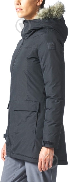 Куртка-парка женская зимняя Adidas W XPLORIC PARKA BQ6803 р.M черная - фото 2 Куртка-парка женская зимняя Adidas W XPLORIC PARKA BQ6803 р.M черная - фото 2