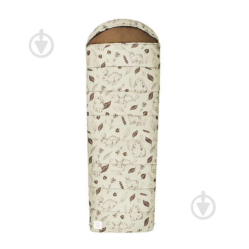 Спальник Naturehike летний MT180 CNH22SD015, правый, бежевый с принтом (+1/+6) - фото 1 Спальник Naturehike летний MT180 CNH22SD015, правый, бежевый с принтом (+1/+6) - фото 1