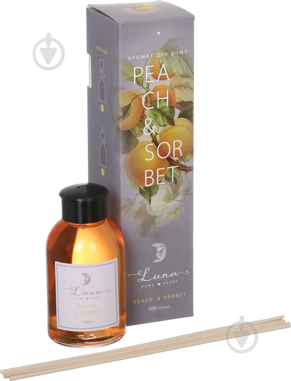 Аромадифузор для дому Luna Peach Sorbet 100 мл - фото 1