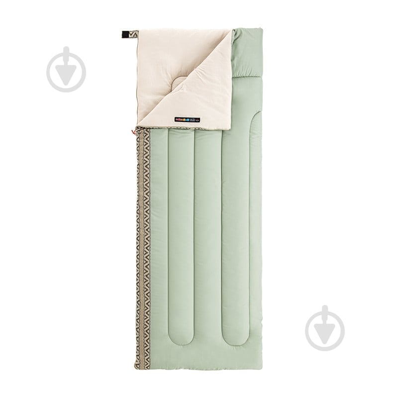 Спальник Naturehike летний L150 NH20MSD05, левый, светло-зеленый (+7/+13) - фото 1