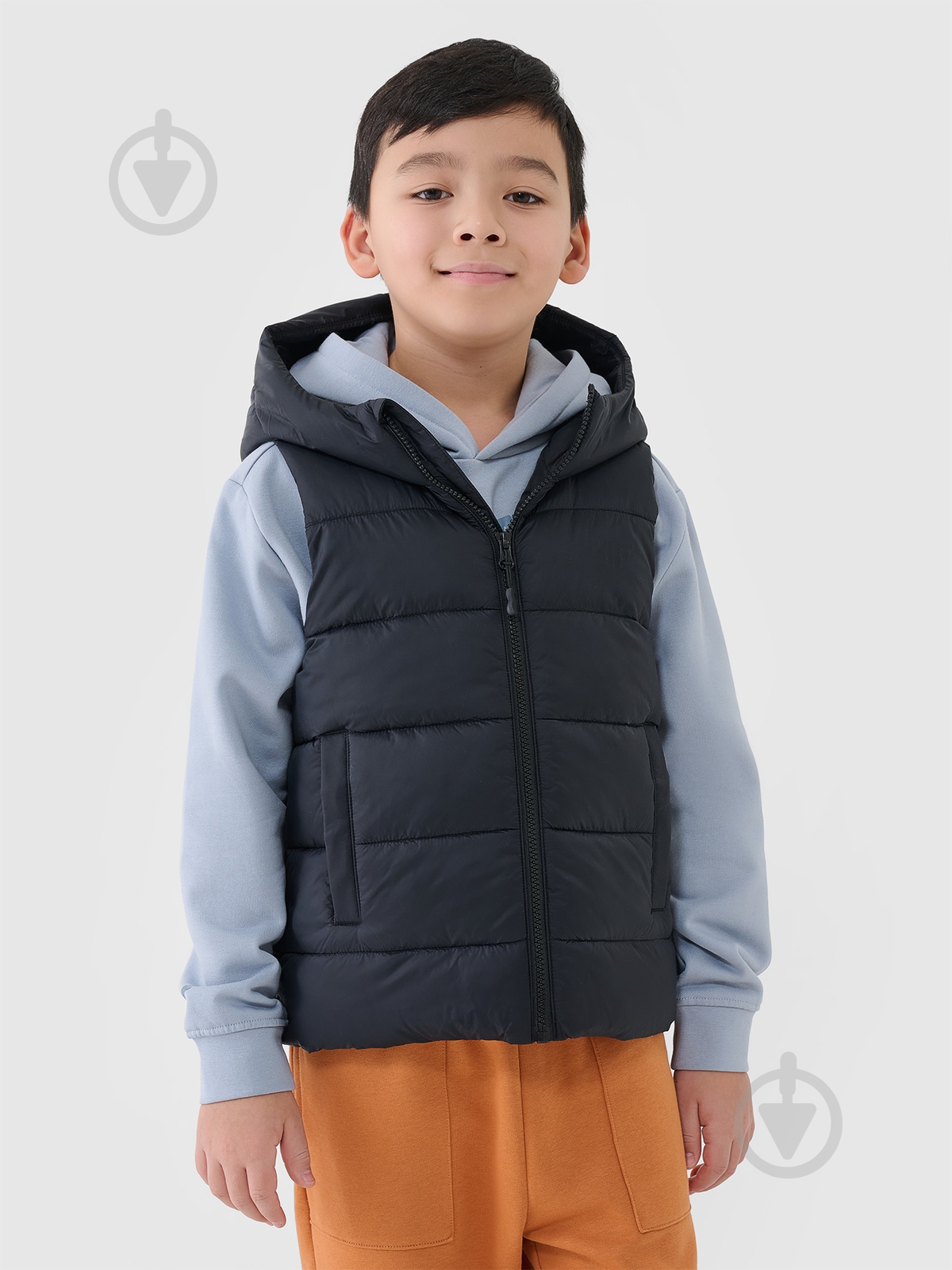Жилет 4F VEST JACKET M169 4FJWSS25TVJAM169-20S р.122 черный - фото 1