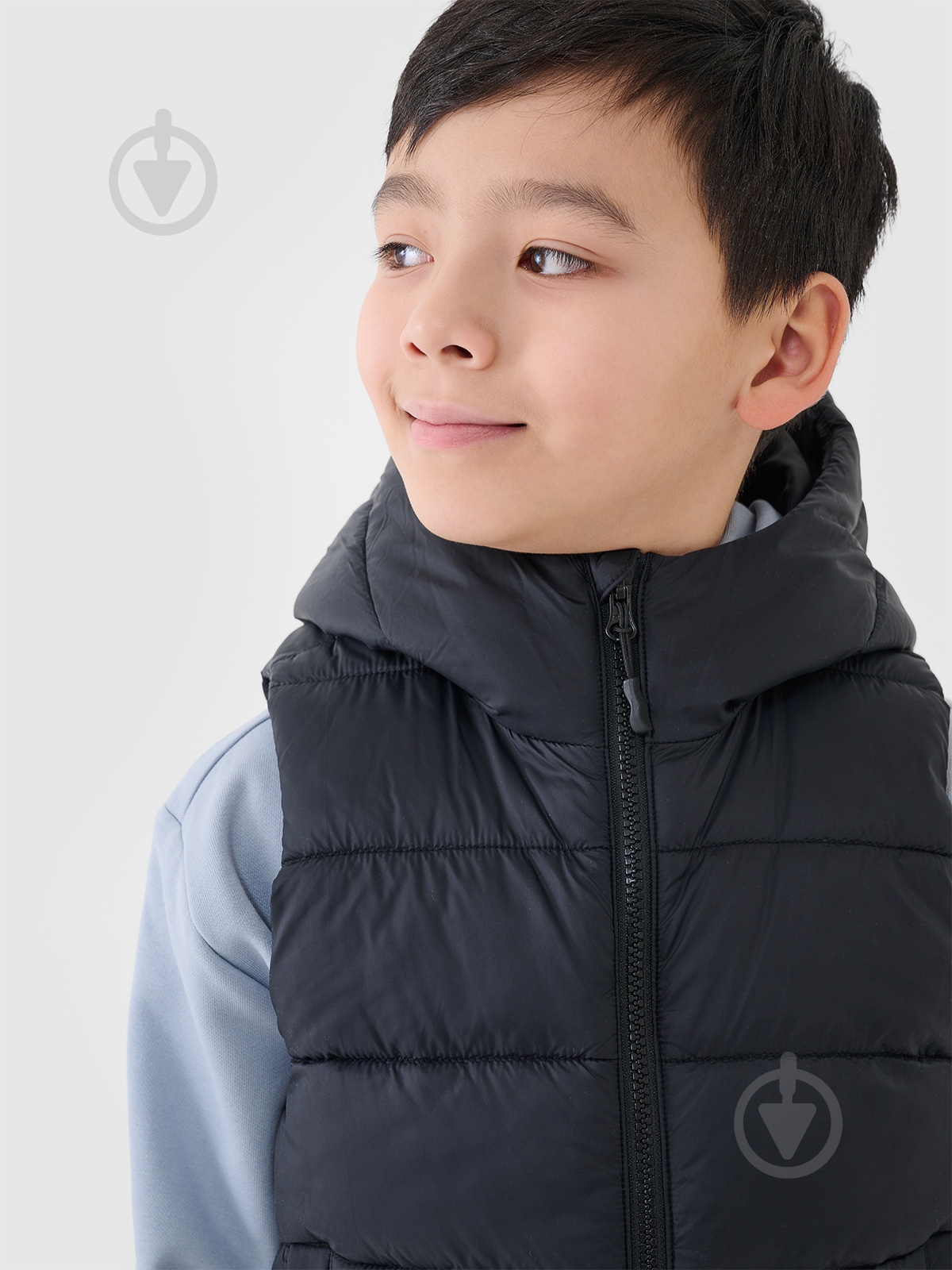 Жилет 4F VEST JACKET M169 4FJWSS25TVJAM169-20S р.122 черный - фото 4