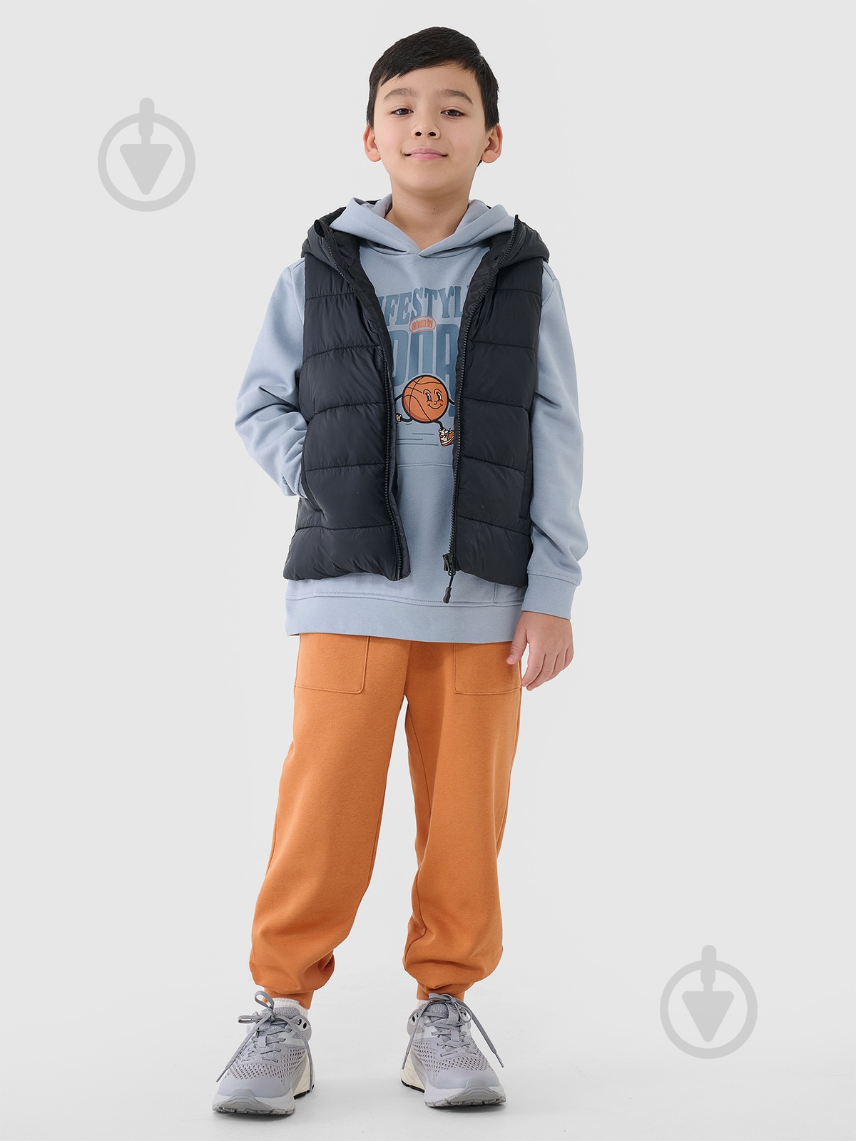 Жилет 4F VEST JACKET M169 4FJWSS25TVJAM169-20S р.122 черный - фото 5