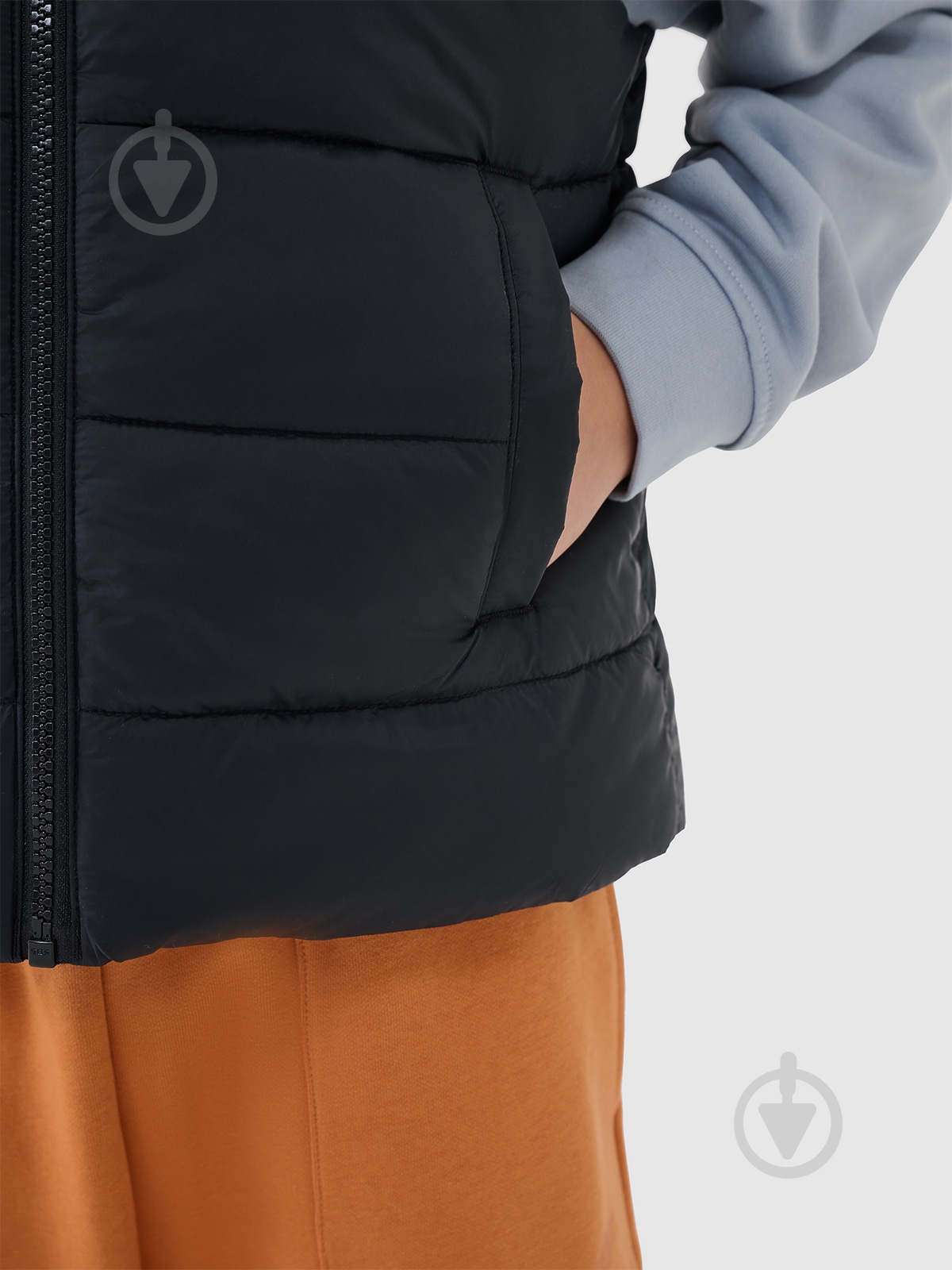 Жилет 4F VEST JACKET M169 4FJWSS25TVJAM169-20S р.122 черный - фото 6