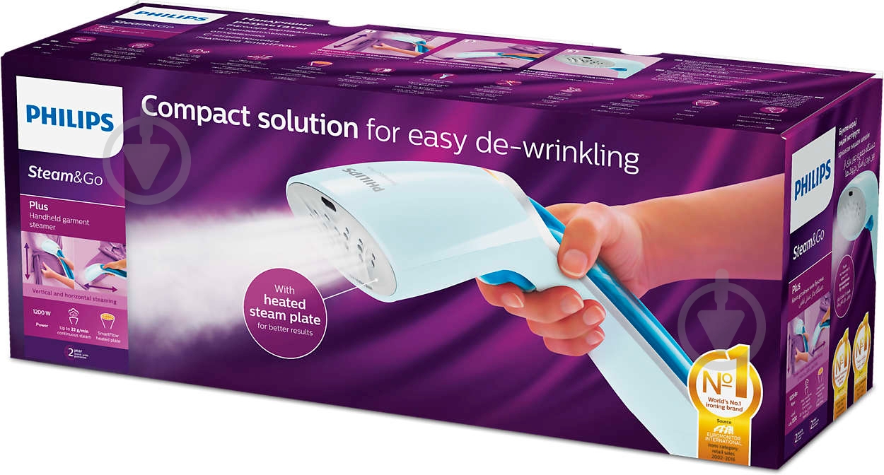 Отпариватель Philips Steam&Go GC361/20 - фото 8