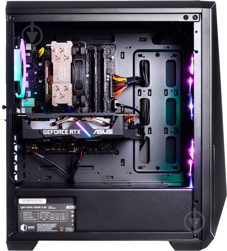 Компьютер Artline Overlord X87v07 (X87v07) black - фото 6
