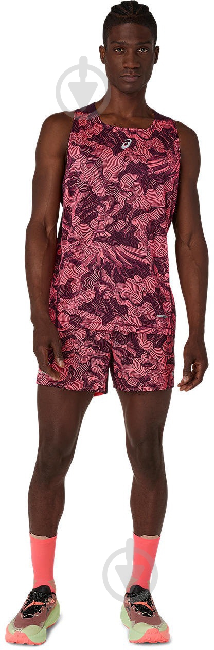 Майка Asics FUJITRAIL SINGLET 2011D528-700 р.S рожевий - фото 2 Майка Asics FUJITRAIL SINGLET 2011D528-700 р.S рожевий - фото 2