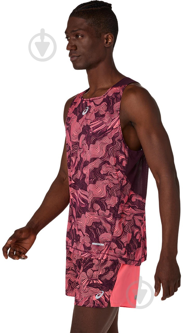 Майка Asics FUJITRAIL SINGLET 2011D528-700 р.S рожевий - фото 3 Майка Asics FUJITRAIL SINGLET 2011D528-700 р.S рожевий - фото 3