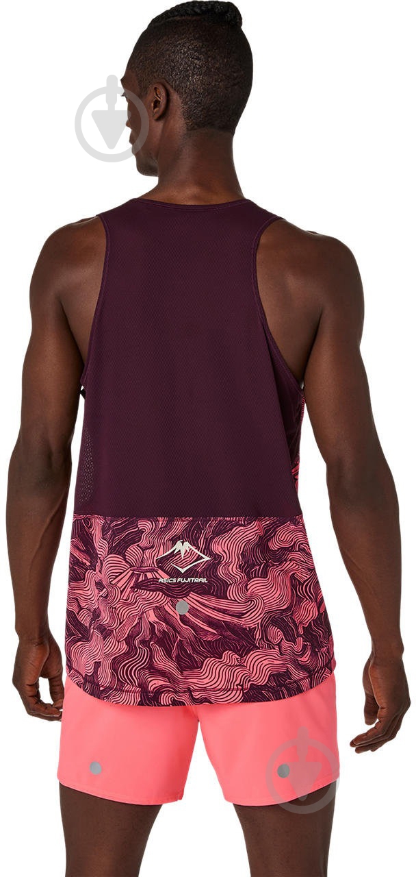 Майка Asics FUJITRAIL SINGLET 2011D528-700 р.S рожевий - фото 4 Майка Asics FUJITRAIL SINGLET 2011D528-700 р.S рожевий - фото 4