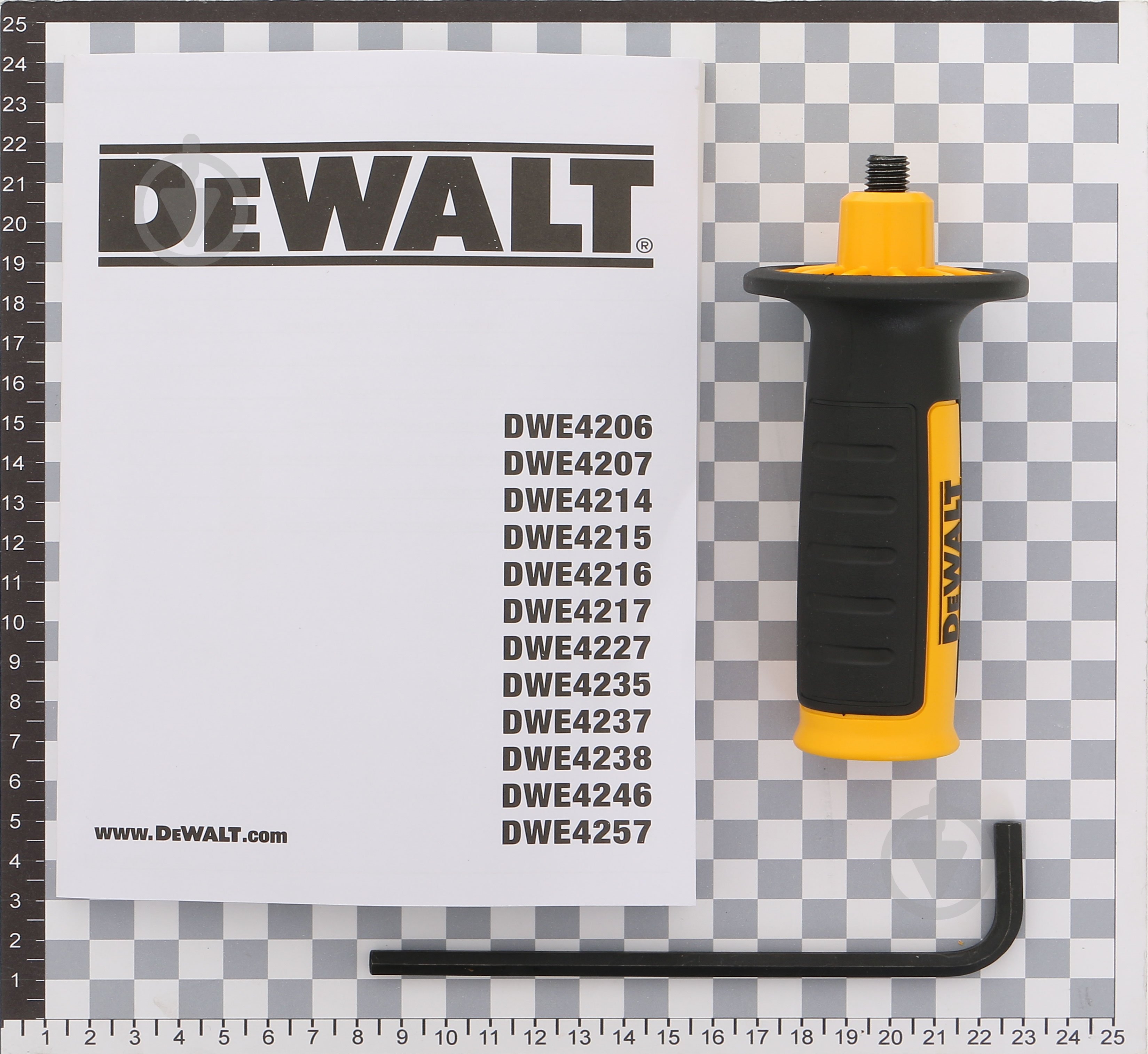 Болгарка (угловая шлифмашина) DeWalt DWE4257_1 - фото 4