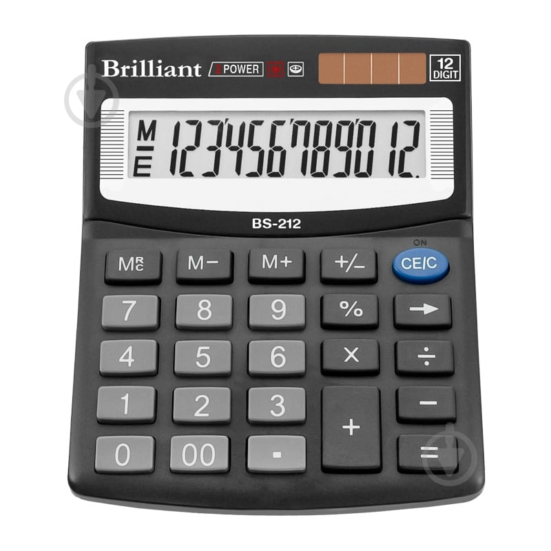 Калькулятор BS-212 ТМ Brilliant - фото 1