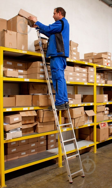 Лестница приставная Krause Corda 11 (030115) - фото 5