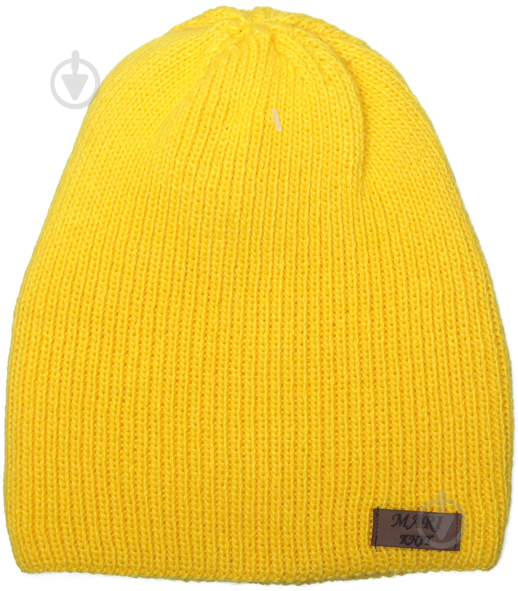 Шапочка дитяча унісекс Mari-Knit 853 р.52-54 жовтий - фото 1