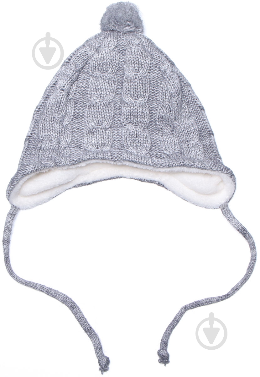 Шапочка детская унисекс Mari-Knit 857 р.36 серый - фото 1