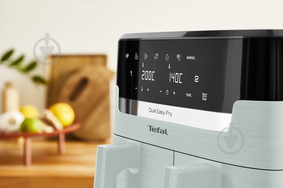 Мультипечь Tefal Dual Easy Fry EY9014E0 - фото 5