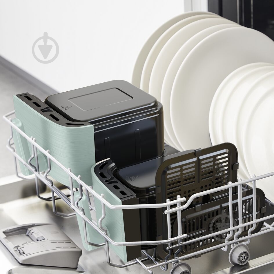 Мультипечь Tefal Dual Easy Fry EY9014E0 - фото 4