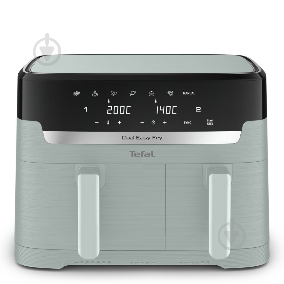 Мультипечь Tefal Dual Easy Fry EY9014E0 - фото 1