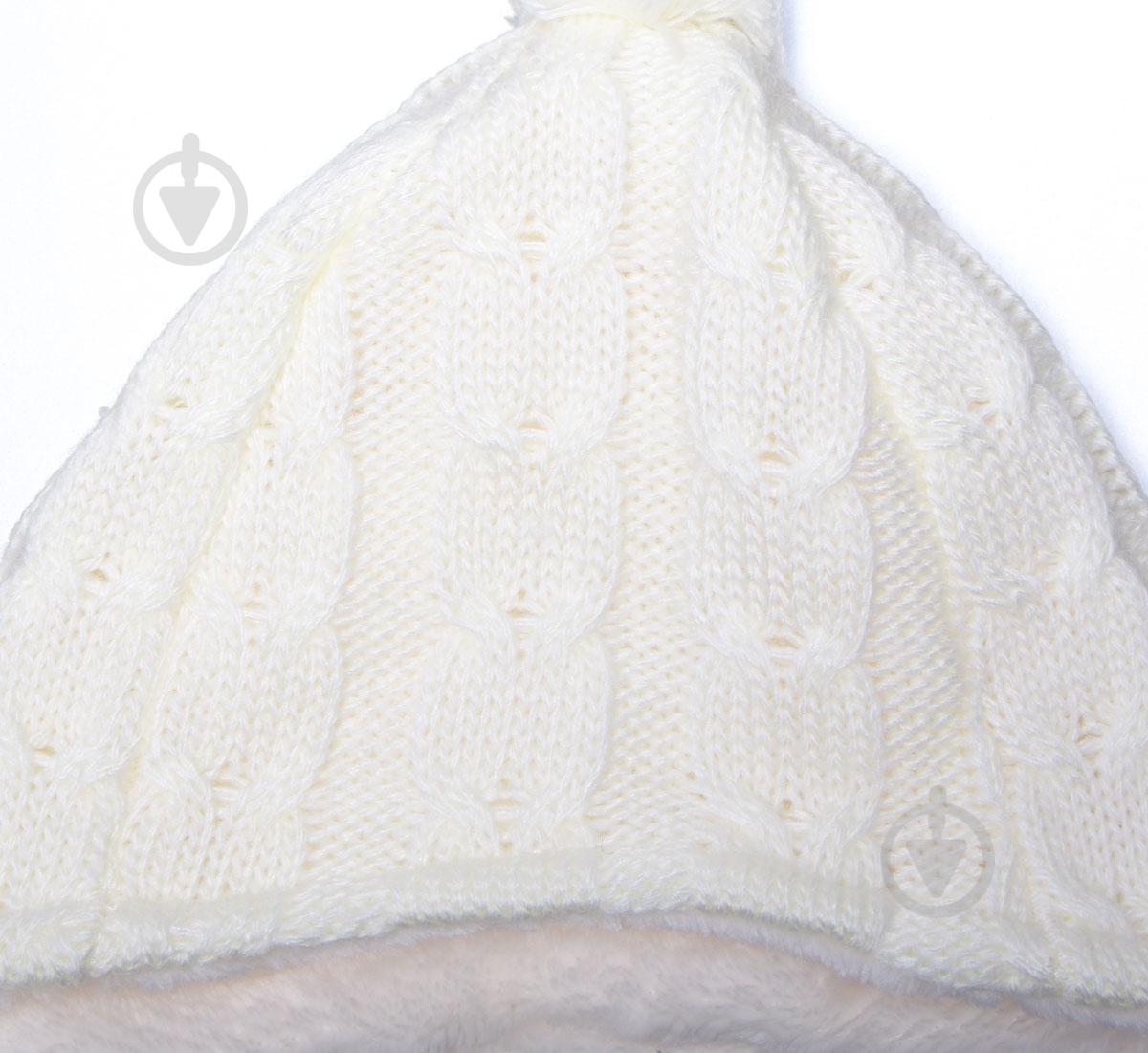 Шапочка детская для девочки Mari-Knit 857 р.36 шампань - фото 3