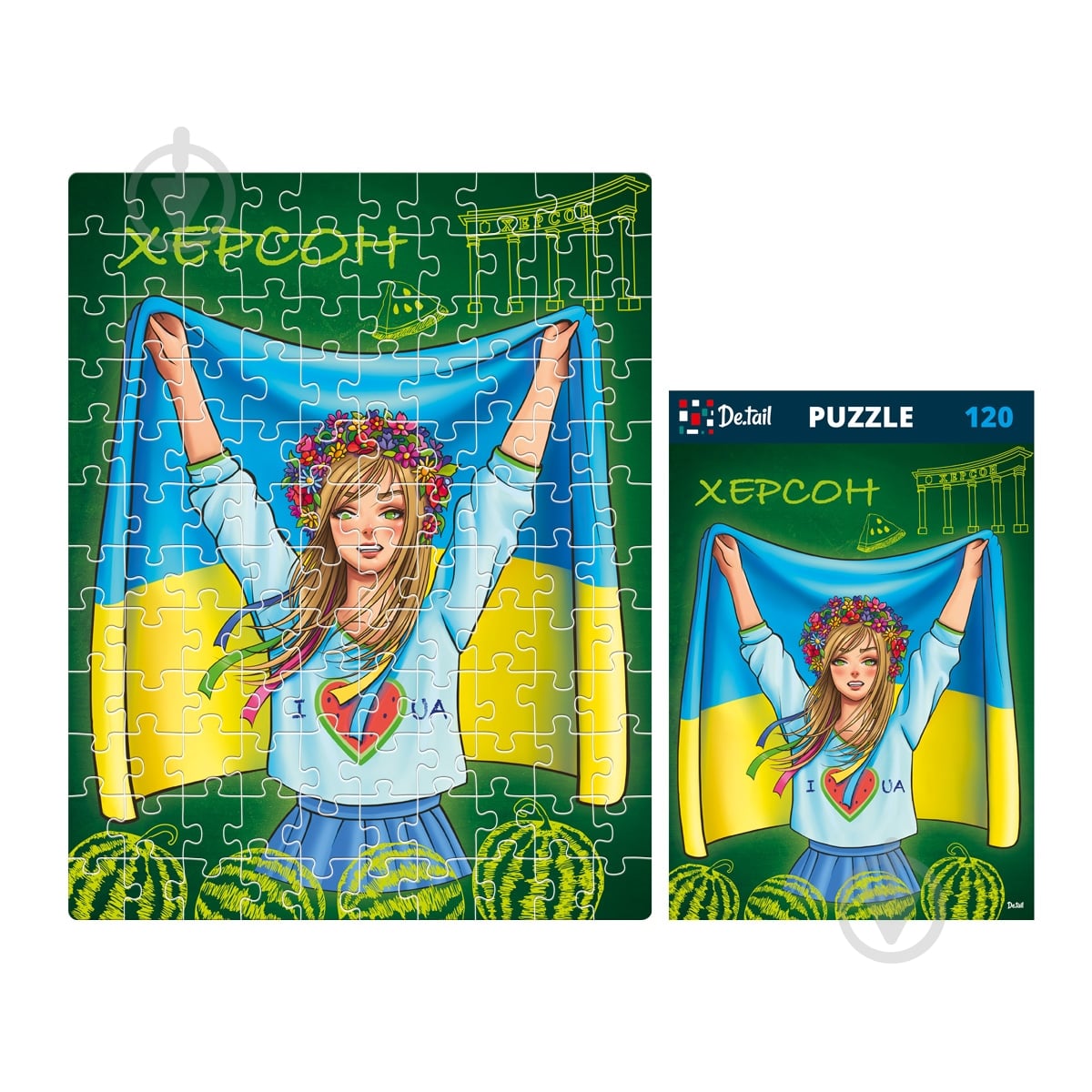 Пазлы картонные De.tail Херсон DT100-15 - фото 2