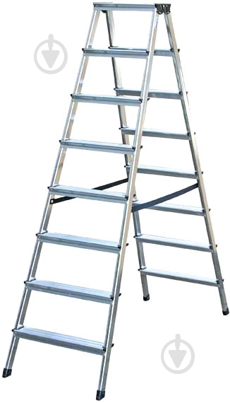 Лестница-стремянка Krause Dopplo двусторонняя 2x8 (120441) - фото 1