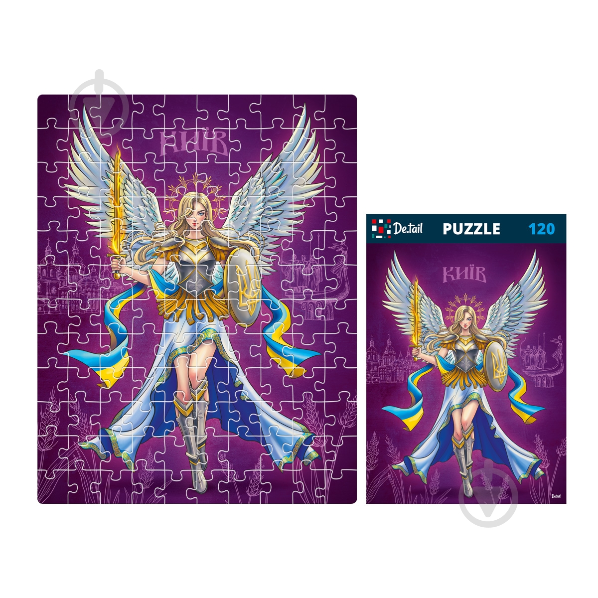 Пазлы картонные De.tail Киев DT100-17 - фото 2