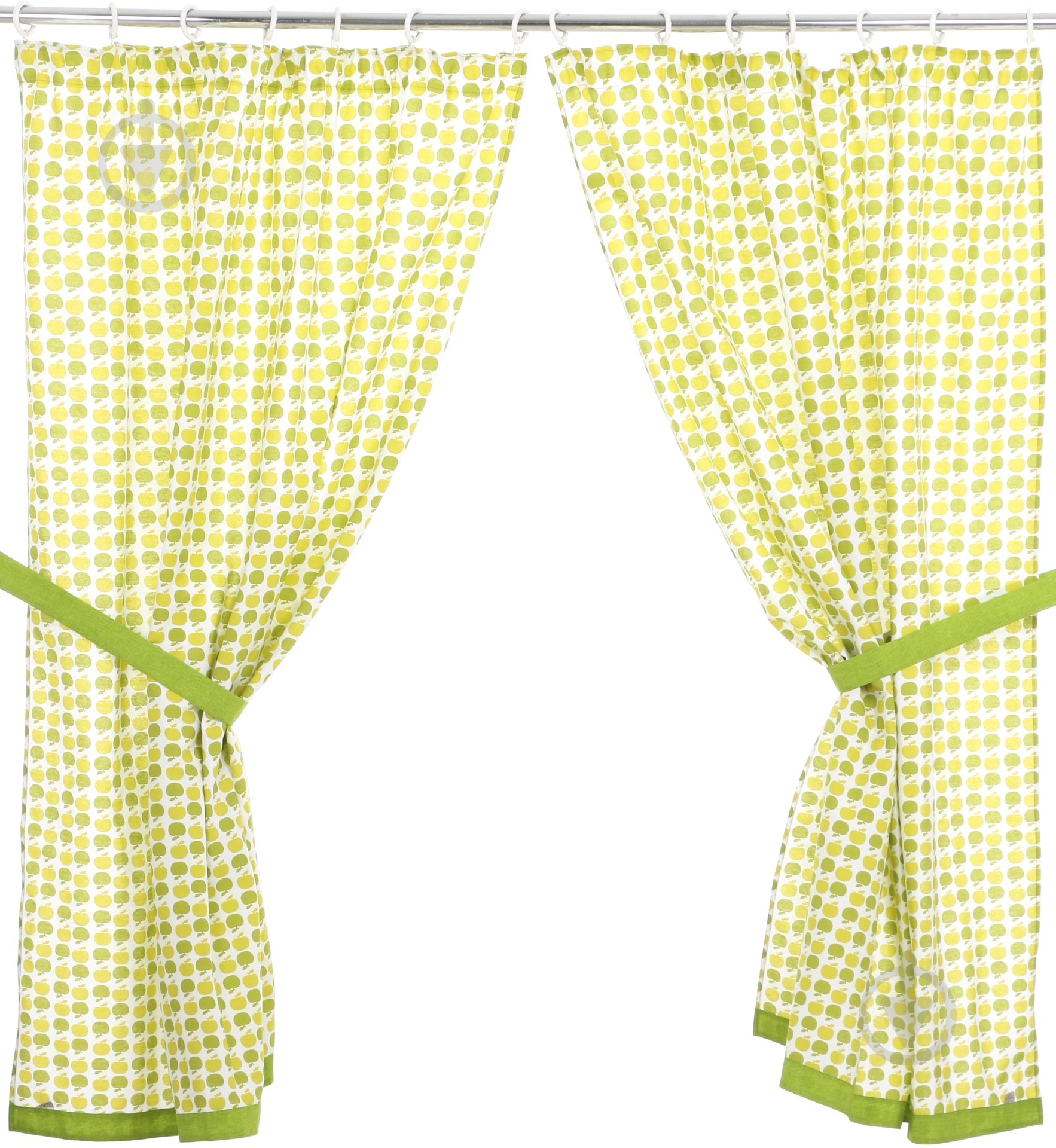 Комплект штор "Яблучка" 140х170 Прованс - фото 1 Комплект штор "Яблучка" 140х170 Прованс - фото 1