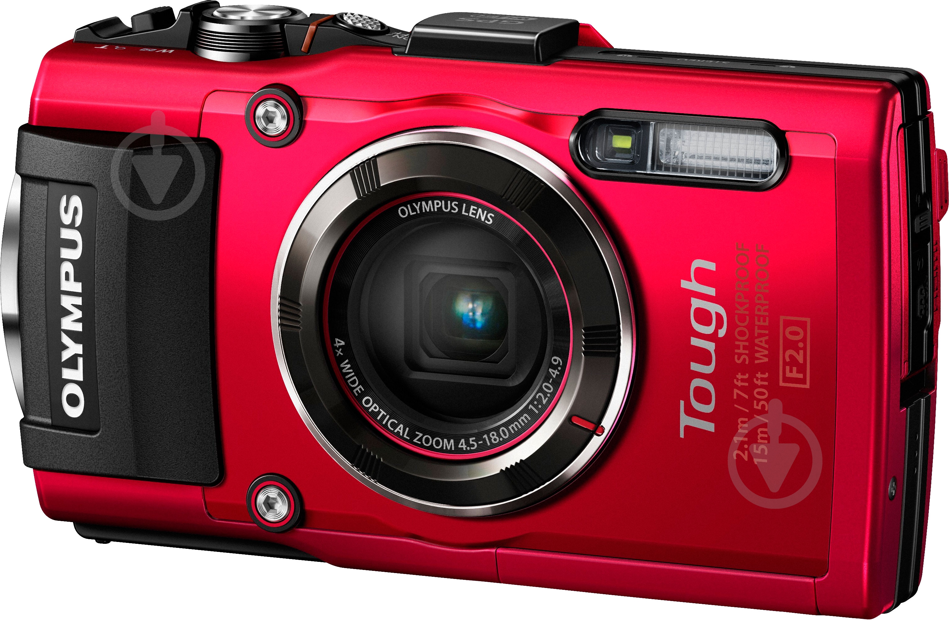 Фотоаппарат Olympus TG-4 red - фото 3 Фотоаппарат Olympus TG-4 red - фото 3