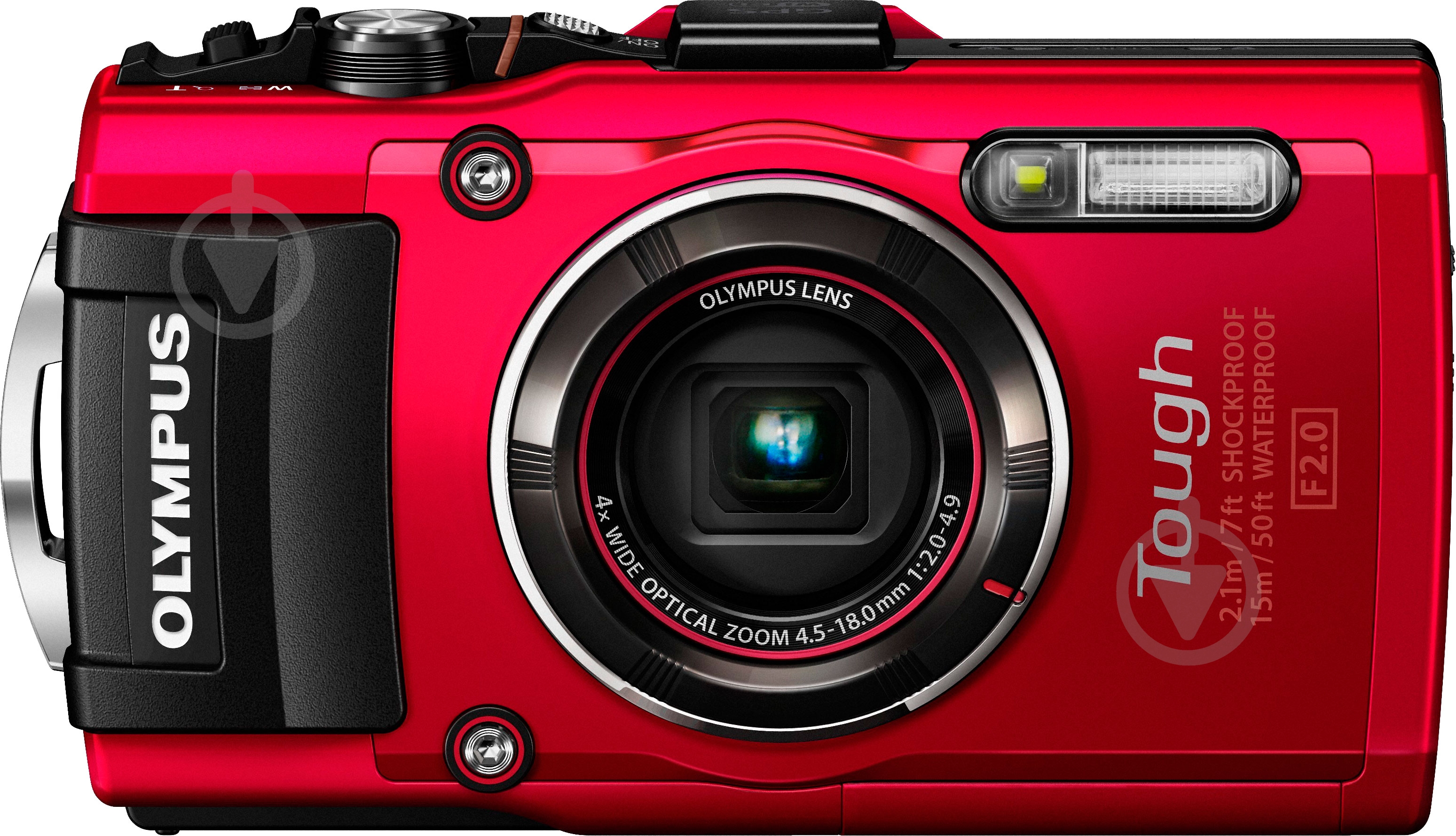 Фотоаппарат Olympus TG-4 red - фото 1 Фотоаппарат Olympus TG-4 red - фото 1
