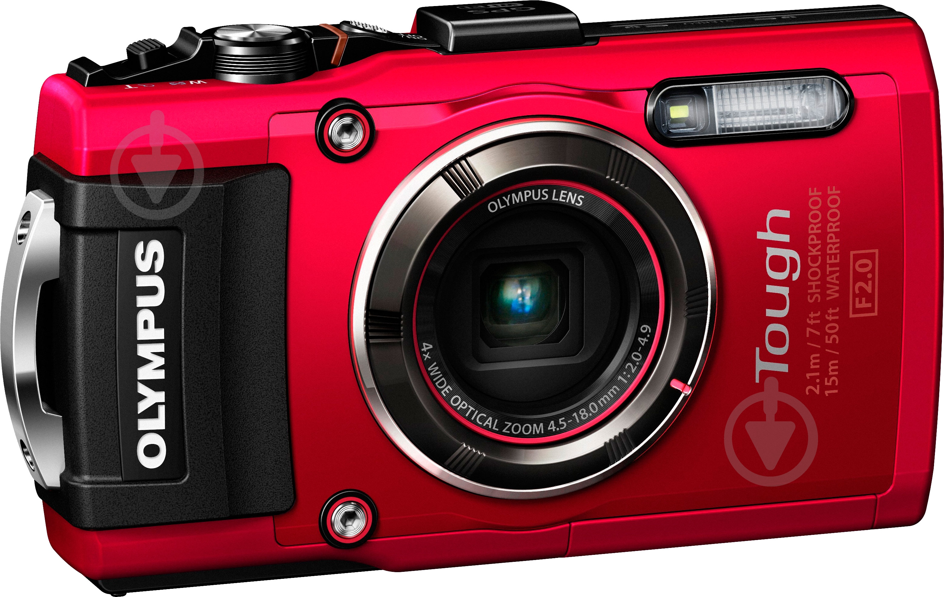 Фотоаппарат Olympus TG-4 red - фото 2 Фотоаппарат Olympus TG-4 red - фото 2