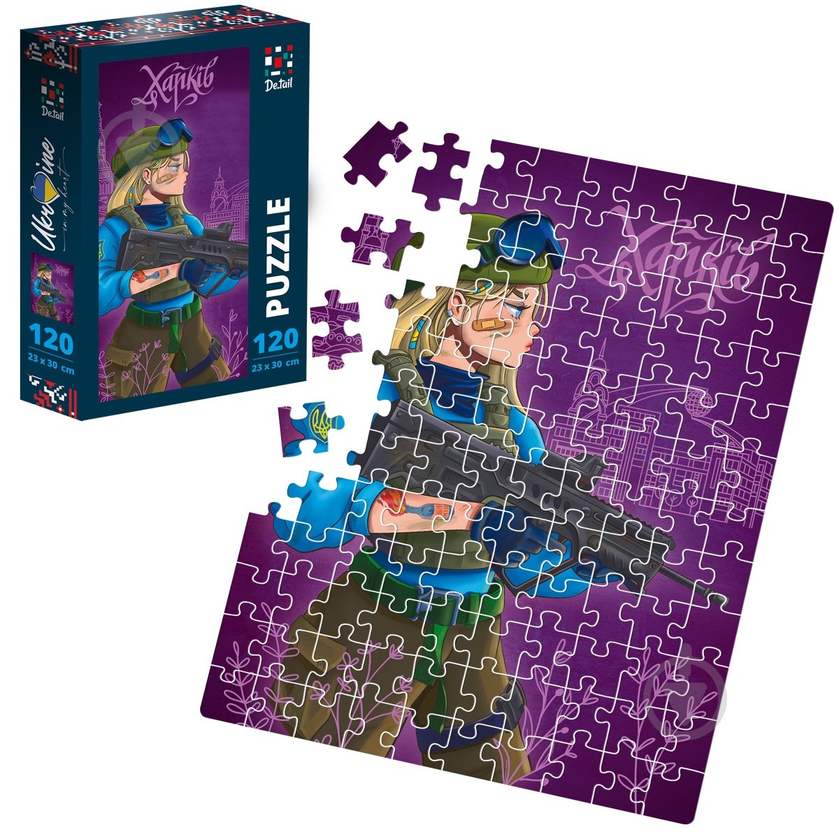 Пазлы картонные De.tail Харьков DT100-19 - фото 3