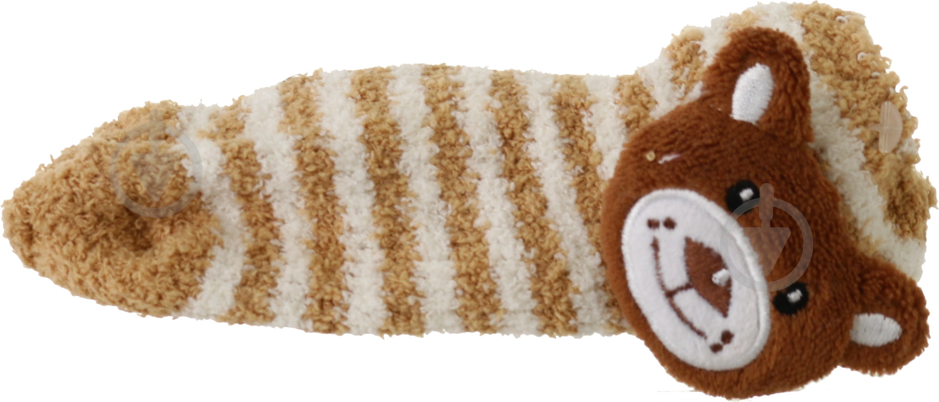 Шкарпетки дитячі для дівчатокдля хлопчиків JIANGSU Фанні, ведмедик MWSE012/bear р.23-25 коричневий - фото 2