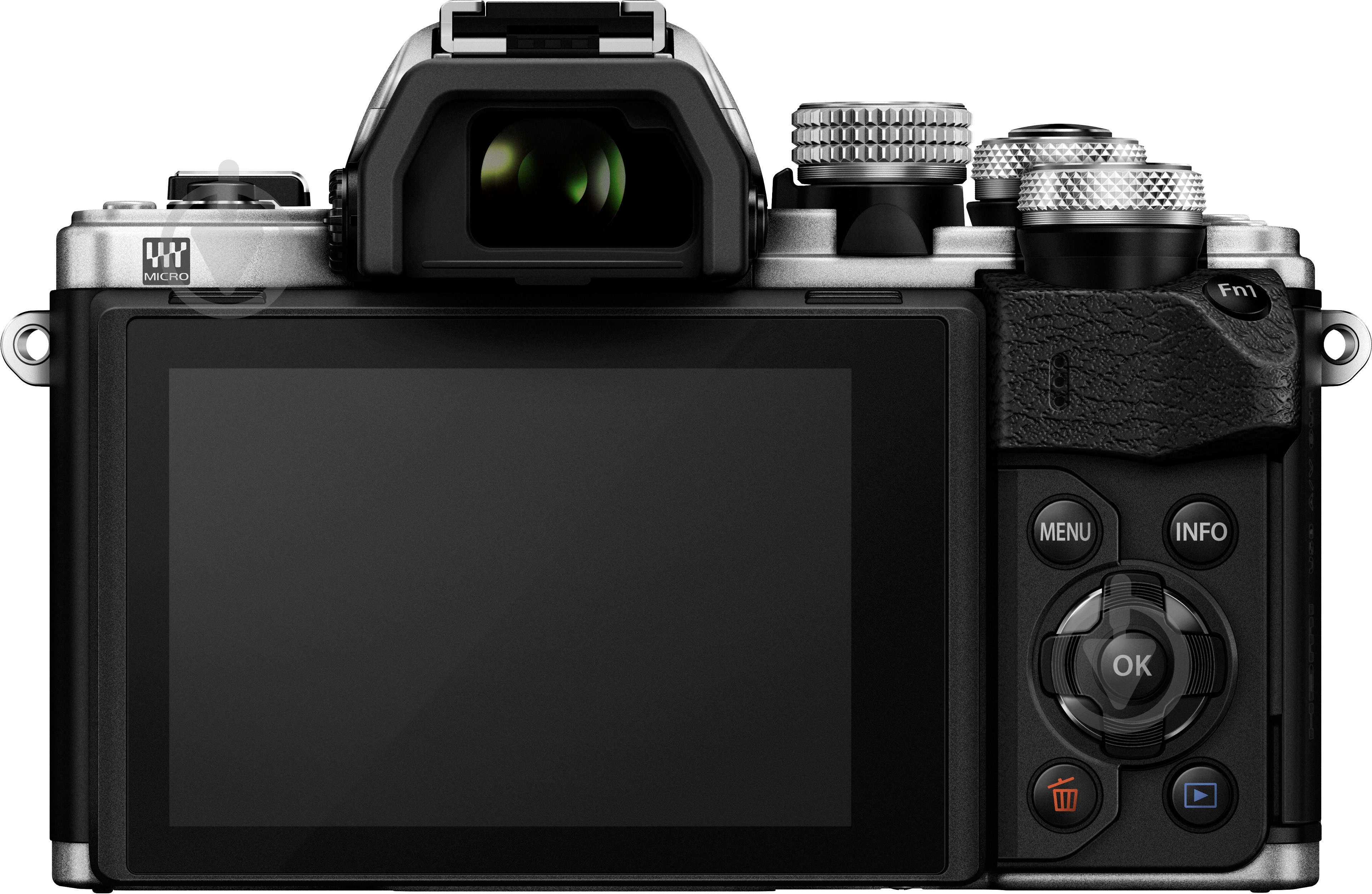 Фотоапарат Olympus OM-D E-M10 Mark II Body silver - фото 12